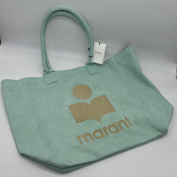Isabel Marant Handbags - Isabel Marant Small Yenky Tote Aqua